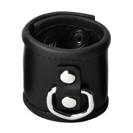 Leather Ball Stretcher with 2 Inch D-Ring
