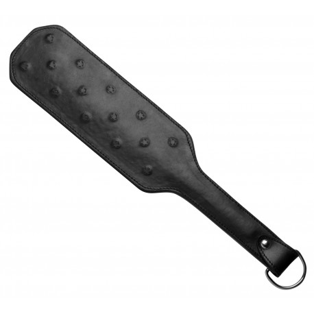 Spiked Leather Fraternity Paddle
