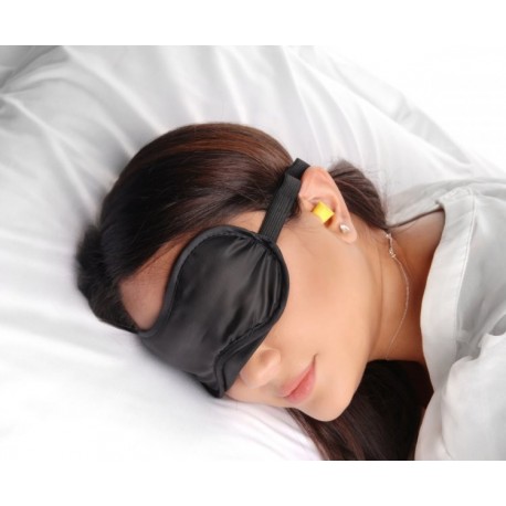 Beginner Sensory Deprivation Blindfold with Ear Plugs