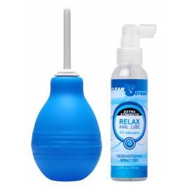 CleanStream Anal Lube and Enema Kit