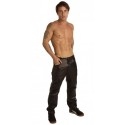 Mens Leather 38 Inch Waist Pants