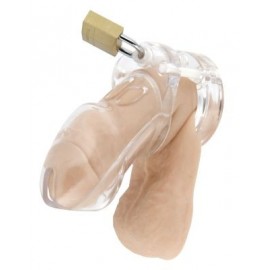 CB-3000 Clear Male Chastity Device