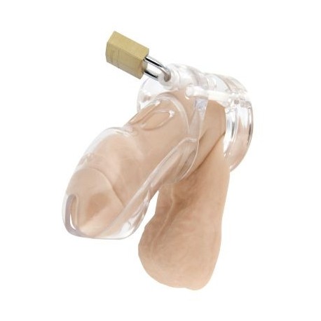 CB-3000 Clear Male Chastity Device