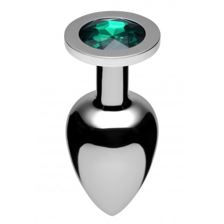 XL Emerald Jewel Butt Plug