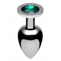 XL Emerald Jewel Butt Plug