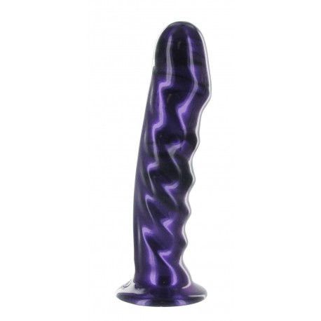 Echo Purple Silicone Vibrating Dildo