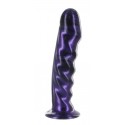 Echo Purple Silicone Vibrating Dildo
