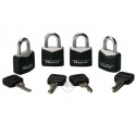 4 Pack Steel Masterlocks