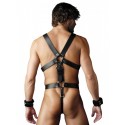 Strict Leather X-Large Body Harness with Cock Ring
