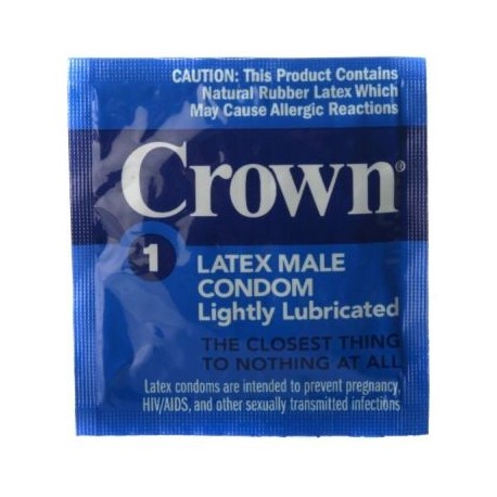 100 pack Crown Condoms