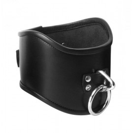 Strict Leather Large Locking Posture Collar