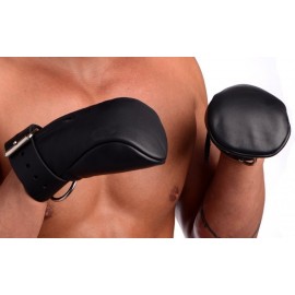Strict Leather Deluxe SM Padded Fist Mitts