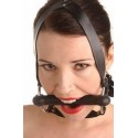 Strict Leather Locking Silicone Trainer Gag