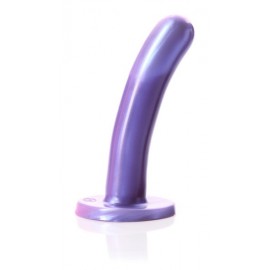 Silk Purple Medium Silicone Dildo