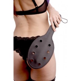 Strict Leather Rounded Paddle with Holes