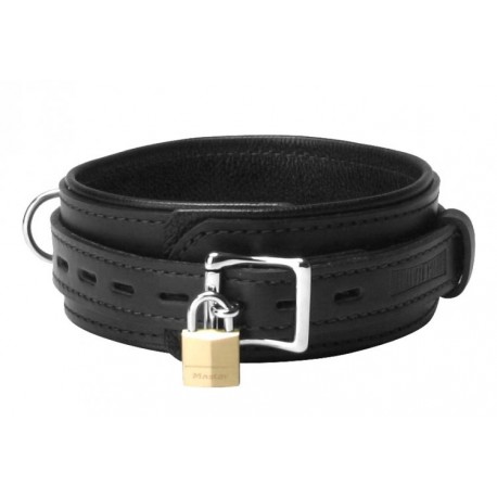 Strict Leather Premium Locking Collar