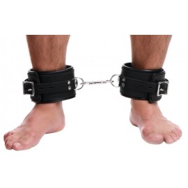 Strict Leather Padded Premium Locking Ankle Restraints