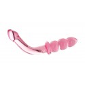 Hamsa Pink Glass Dildo