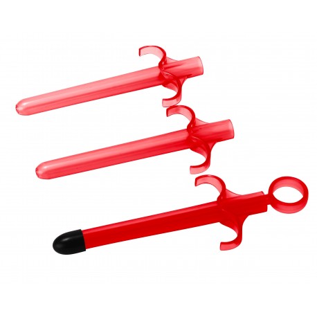 3 Pack Red Lubricant Launchers