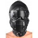 Total Lockdown Leather Hood - Small/Medium