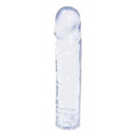 Crystal Jellies Classic 8 Inch Clear Dong