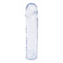 Crystal Jellies Classic 8 Inch Clear Dong