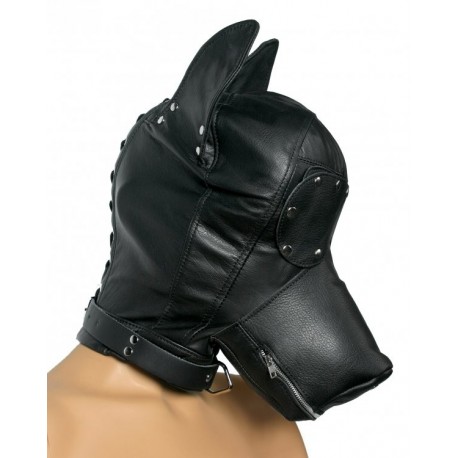 Ultimate Leather Dog Hood