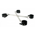 Strict Leather X-Hog Tie Spreader Bar with Restraints