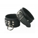 Strict Leather Suede Lined Ankle Cuffs