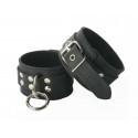 Strict Leather Suede Lined Wrist Cuffs