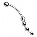 Curved Metal Dildo Wand