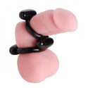 Dual Stretch To Fit Cock and Ball Ring