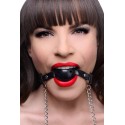 Breathable Ball Gag with Nipple Clamps